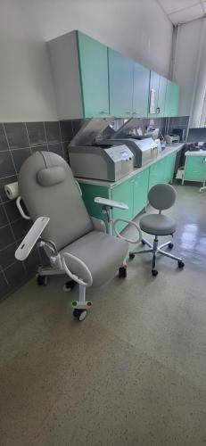 Medical blood collection chair used for blood collection in a clinical laboratory